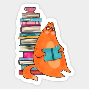 Too Many Books Is Never A Problem Sticker